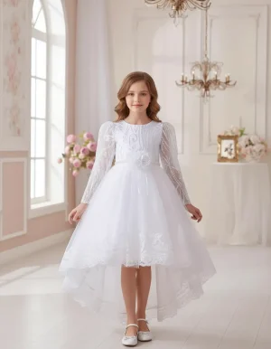 vestido niñas primera comunion pajecita