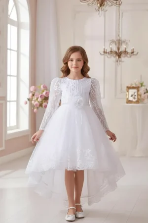 vestido niñas primera comunion pajecita