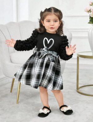 moda infantil para niñas vestido niña elegante fiesta conjunto niña conjunto casual
