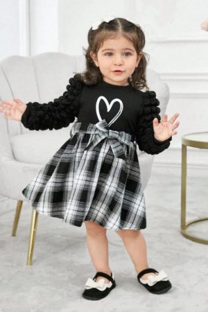 moda infantil para niñas vestido niña elegante fiesta conjunto niña conjunto casual