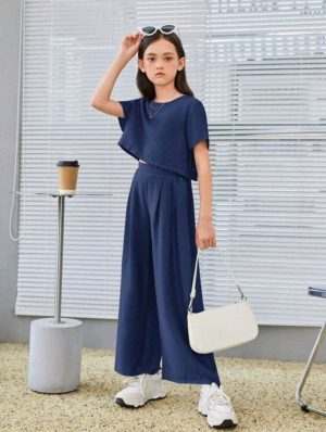 moda infantil para niñas vestido niña elegante fiesta conjunto niña conjunto casual