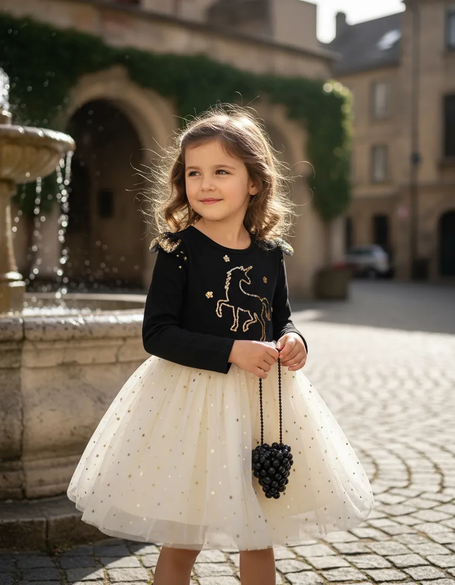 vestido niña casual