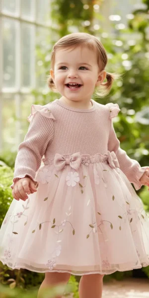 Vestido niña casual cómodo y moderno