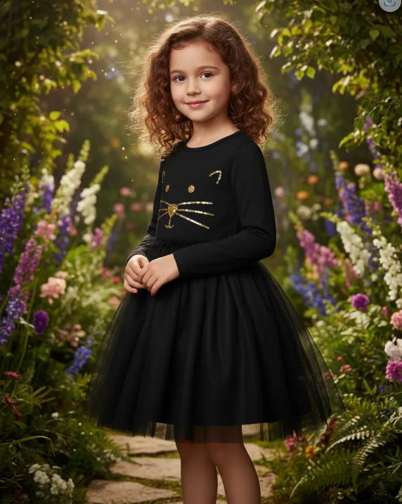 Vestido para niñas casual