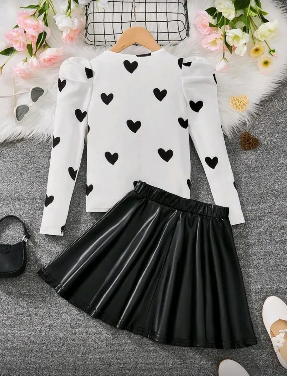 Conjunto Niña Buso Y Falda