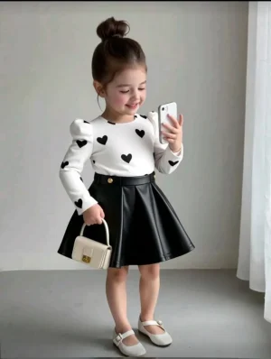 Conjunto Niña Buso Y Falda