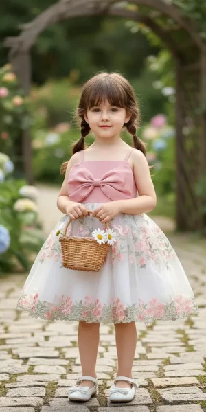 vestido niña casual