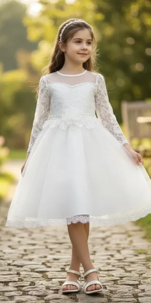 vestido niña bautizo pajecita