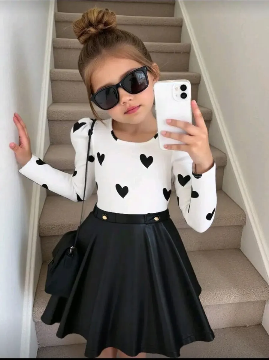 Conjunto Niña Buso Y Falda