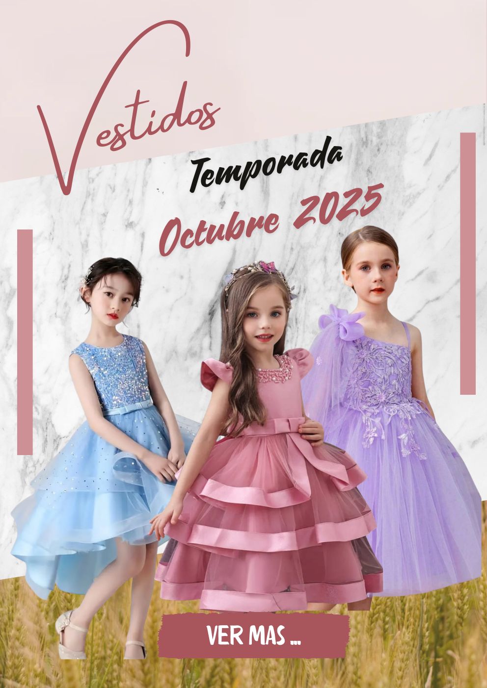 vestidos para niña