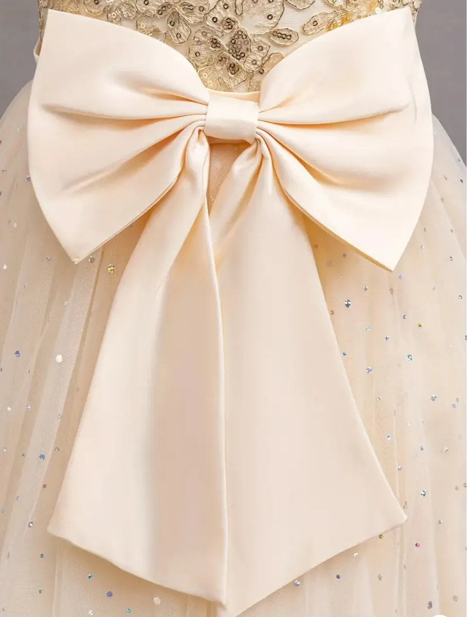 Vestido de Niña Elegante para Grados, Cumpleaños y Fiestas