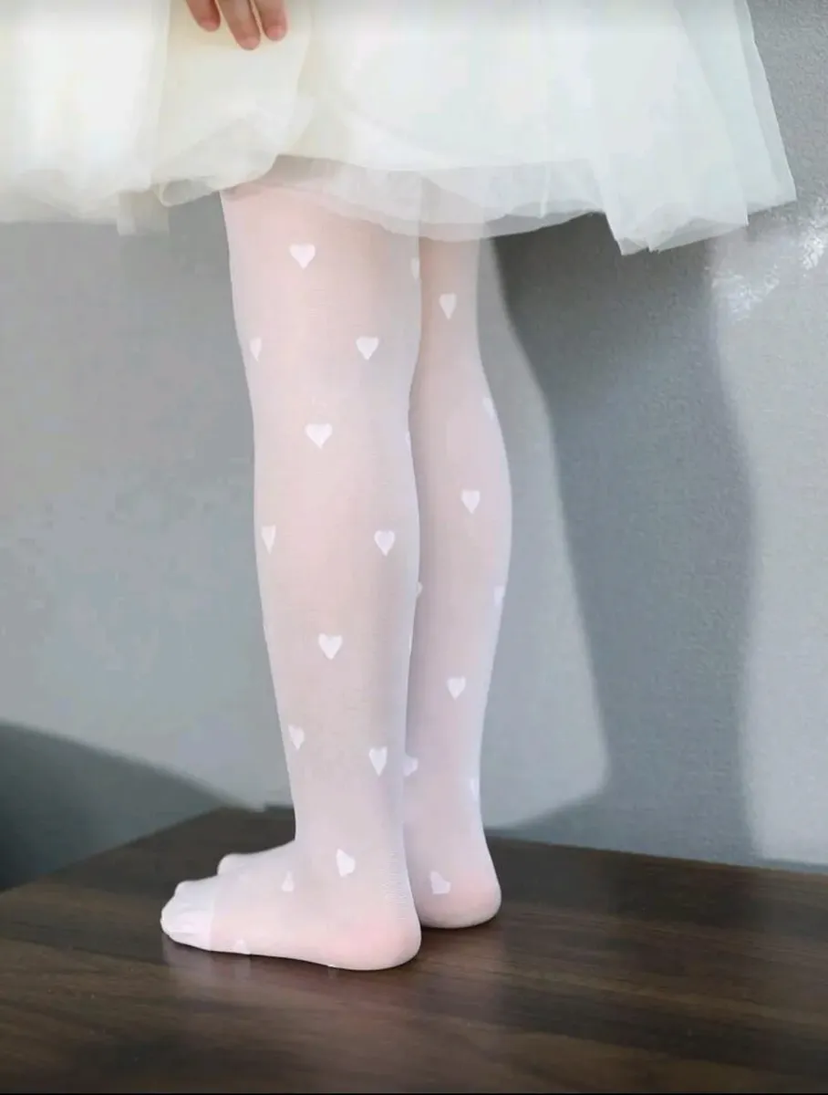 Media Velada Niña Color Piel Pantymedia