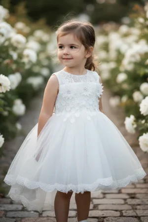 vestido niña bautizo pajecita