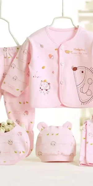 Primera Muda Bebe Niña Set Primer Dia