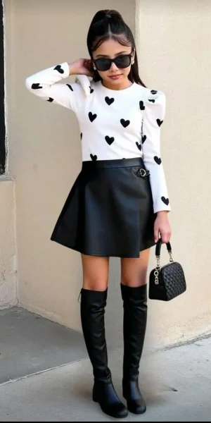 Conjunto Niña Buso Y Falda