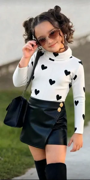 Conjunto Niña Buso Y Falda