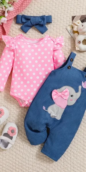 Conjunto Braga Bebé Niña,