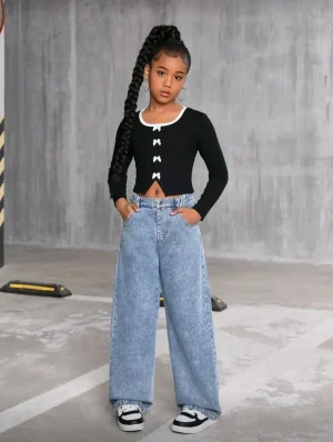 Conjunto Niña Pantalon Y Blusa