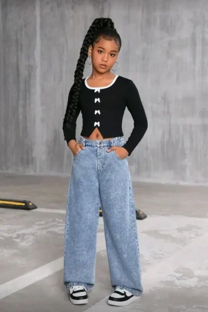 Conjunto Niña Pantalon Y Blusa