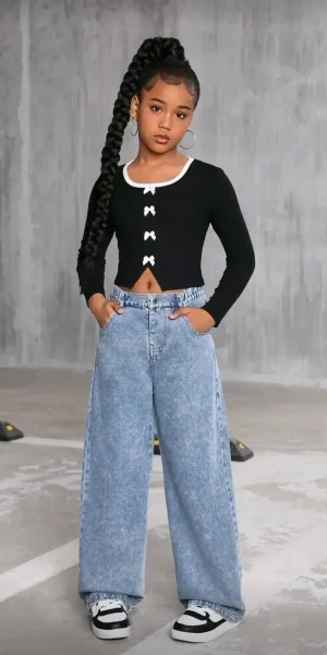 Conjunto Niña Pantalon Y Blusa