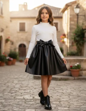 Conjunto Niña Buso Y Falda