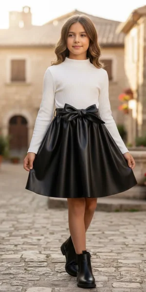 Conjunto Niña Buso Y Falda