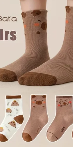 Medias Para Niña Pak De 5 Pares En Algodón