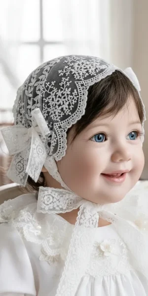 Bautizo Gorro Sobrero Ajustable Balaca