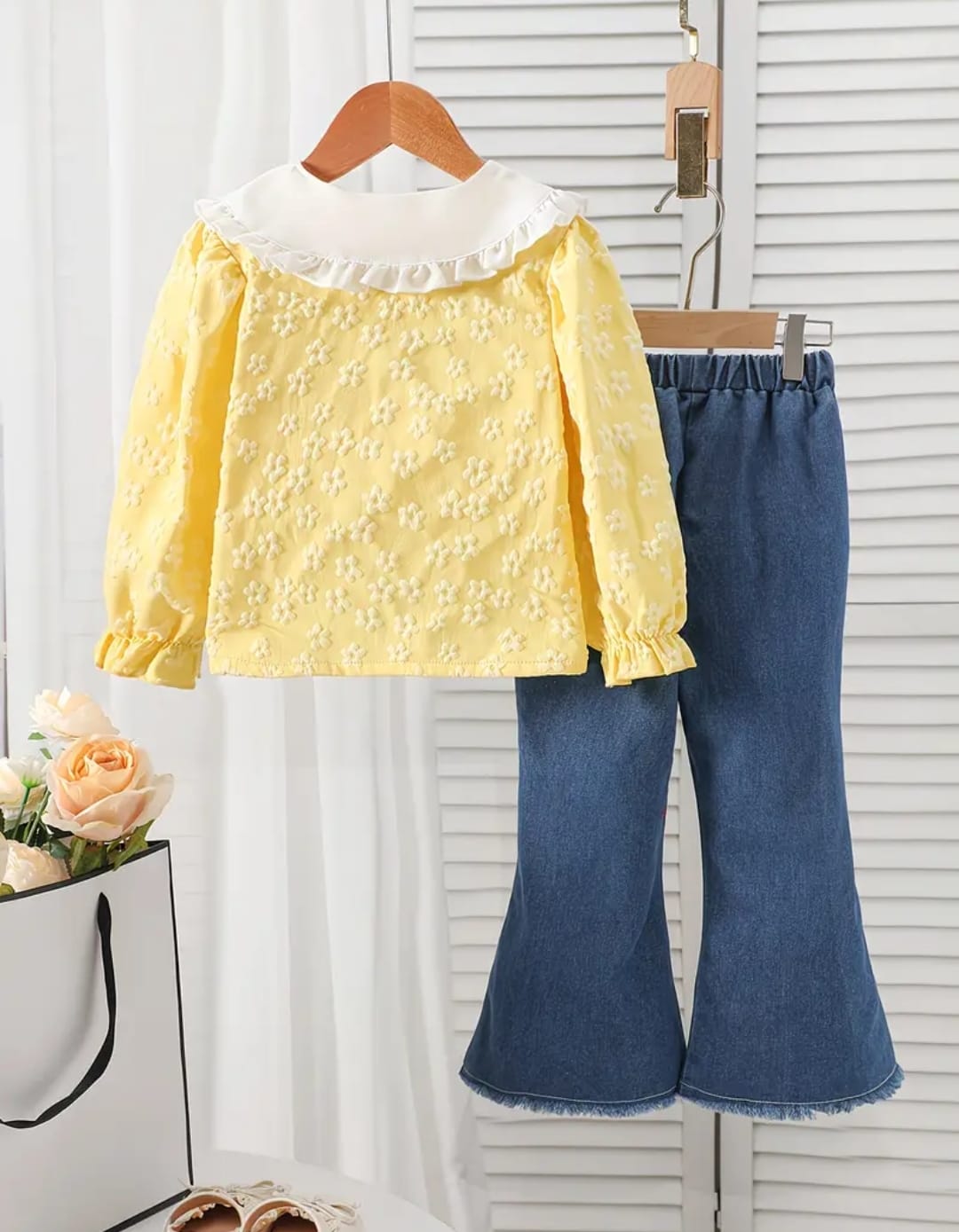 Conjunto niña casual suave y fresco