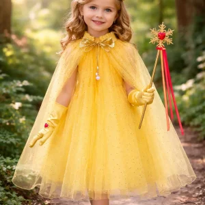 Kit Disfraz Princesa Frozen Elsa Accesorios Para Niñas