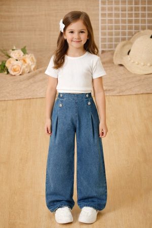 Pantalón Jean Para Niña