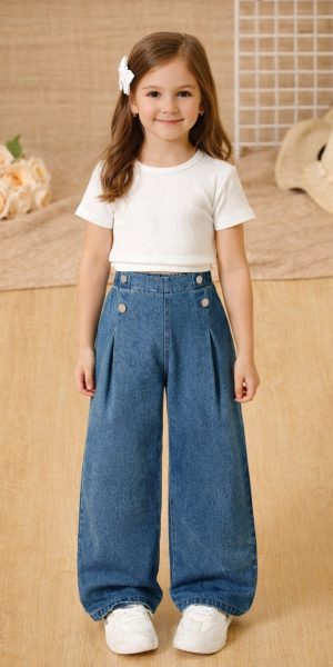 Pantalón Jean Para Niña