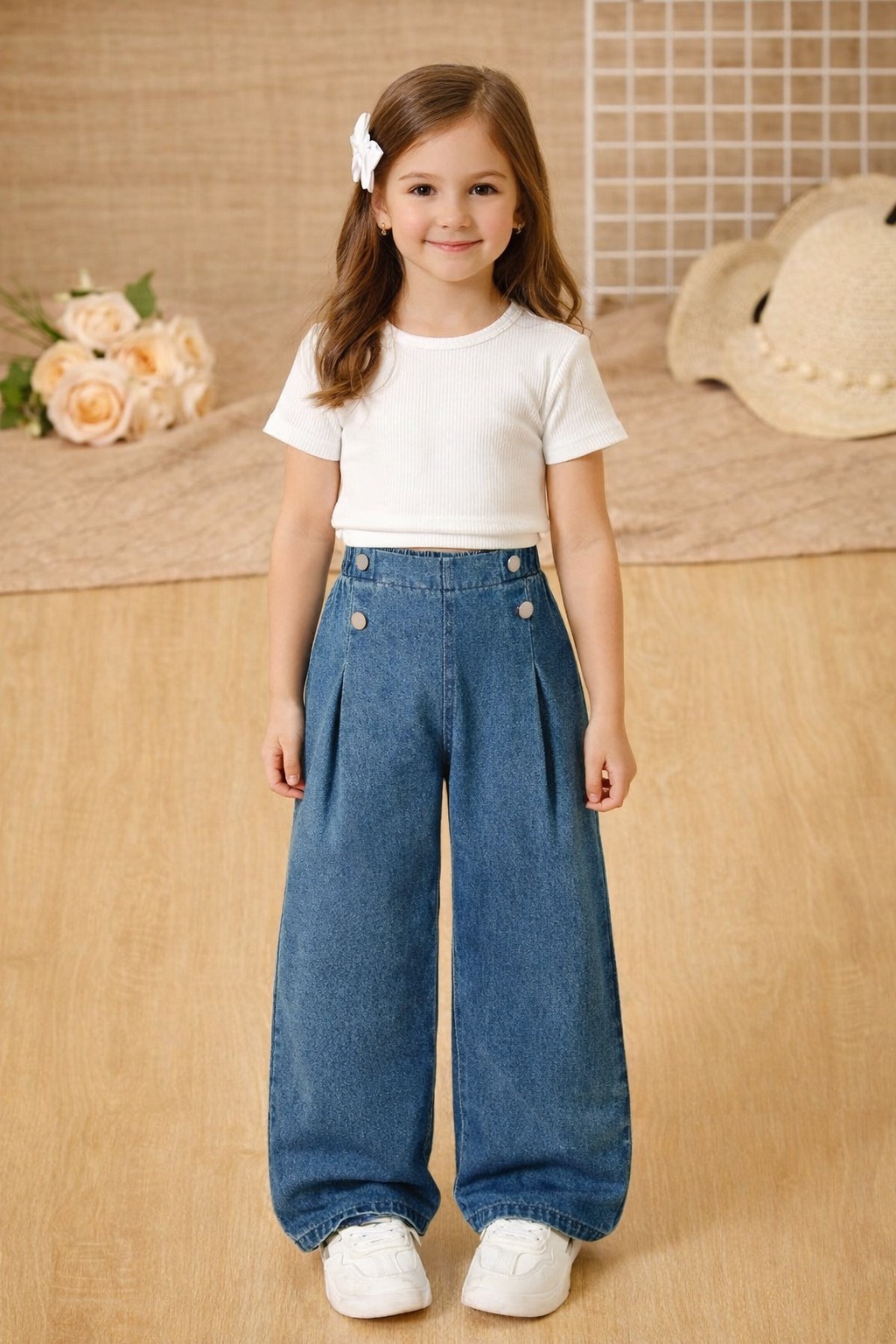 Pantalón Jean Para Niña