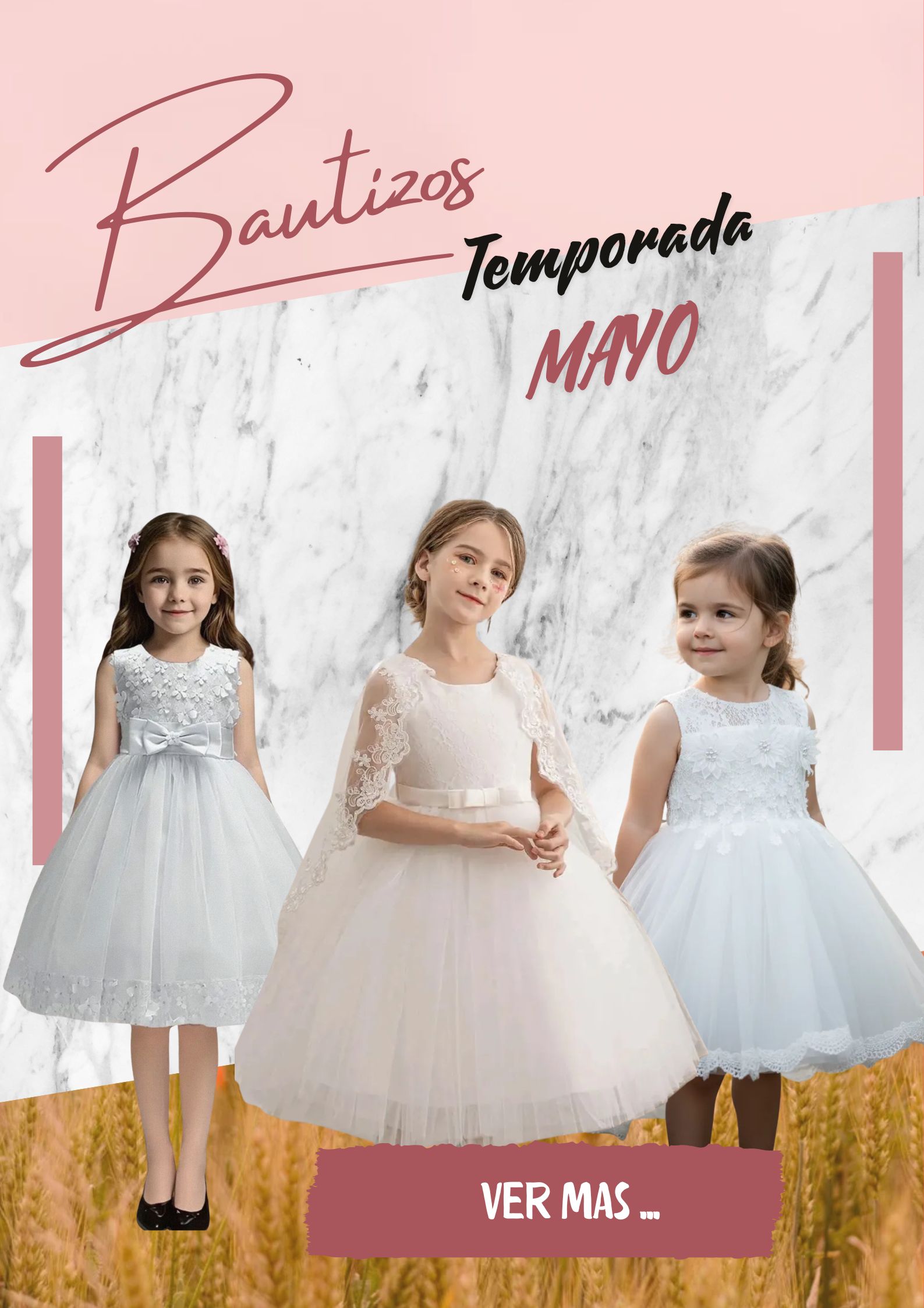 vestidos bautizo para niñas