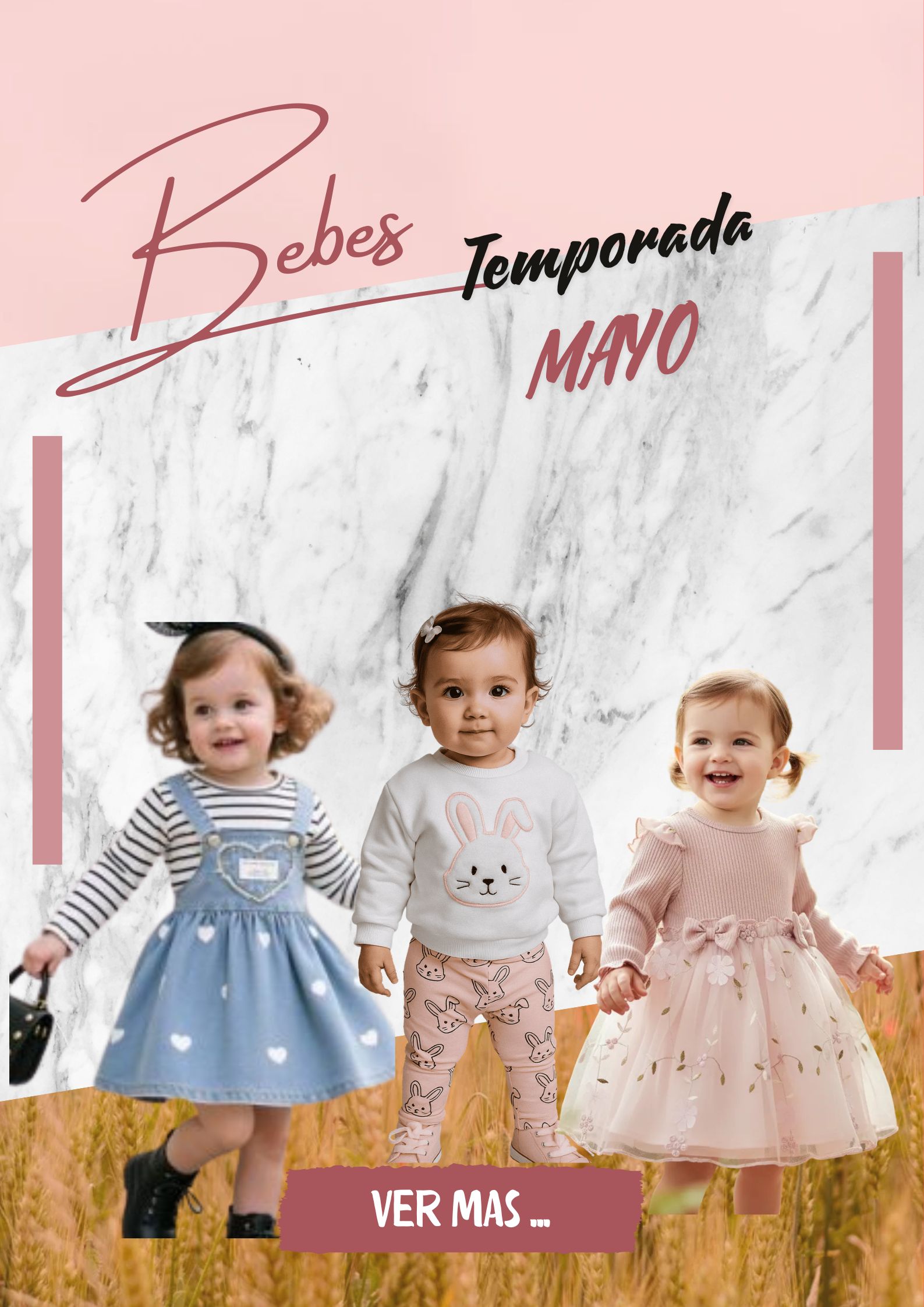 conjuntos y vestidos para bebes