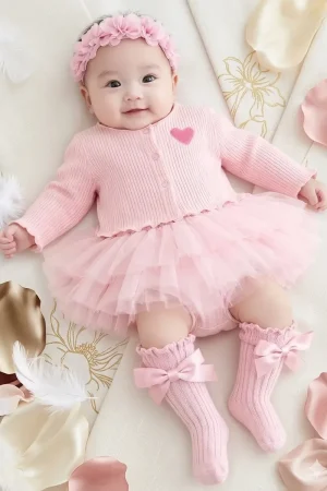 Conjunto De Ropa Para Bebe Niña Set