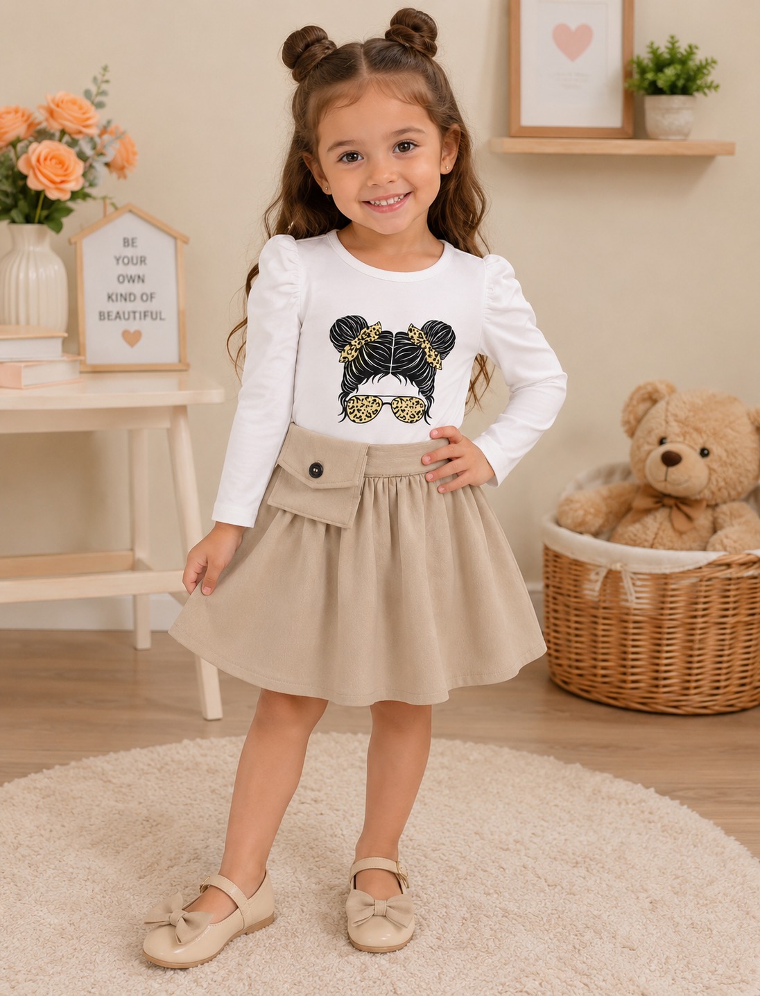 conjunto niña