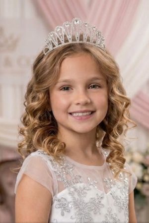 Tocado Tiara Corona Plateado para ceremonia, fiesta, Novia, Quinceañera, Primera Comunión