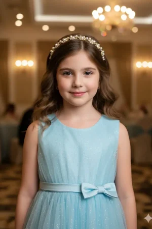 corona tocado niña quinceañera