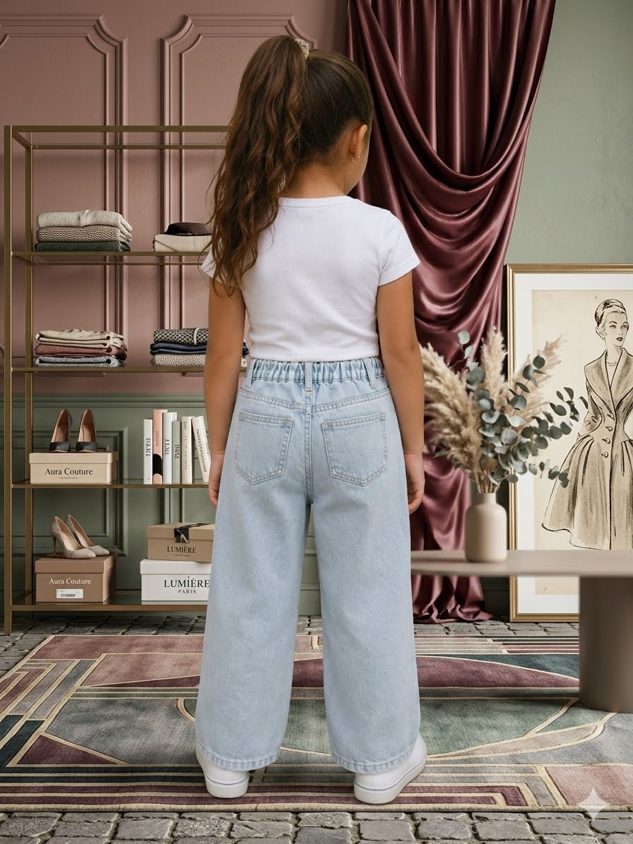 pantalon jeans niña