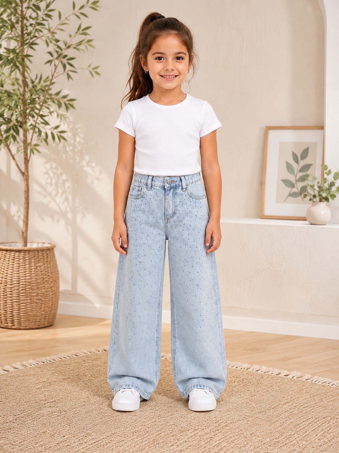 pantalon jeans niña