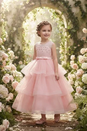 Vestido De Fiesta Grados Para Niña Diseño Elegante