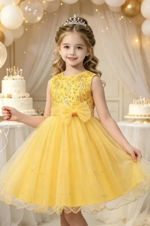 vestido amarillo princesa