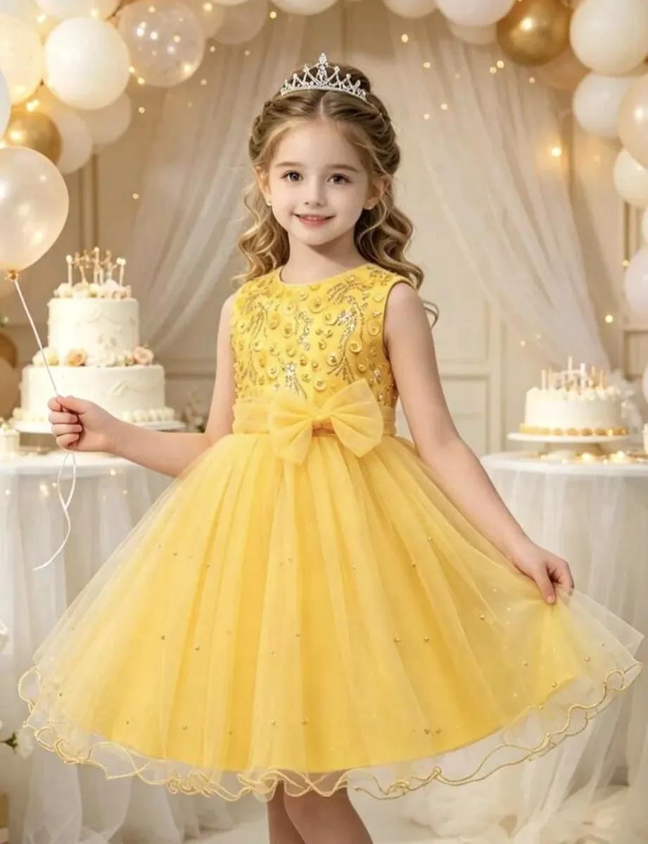 vestido amarillo princesa