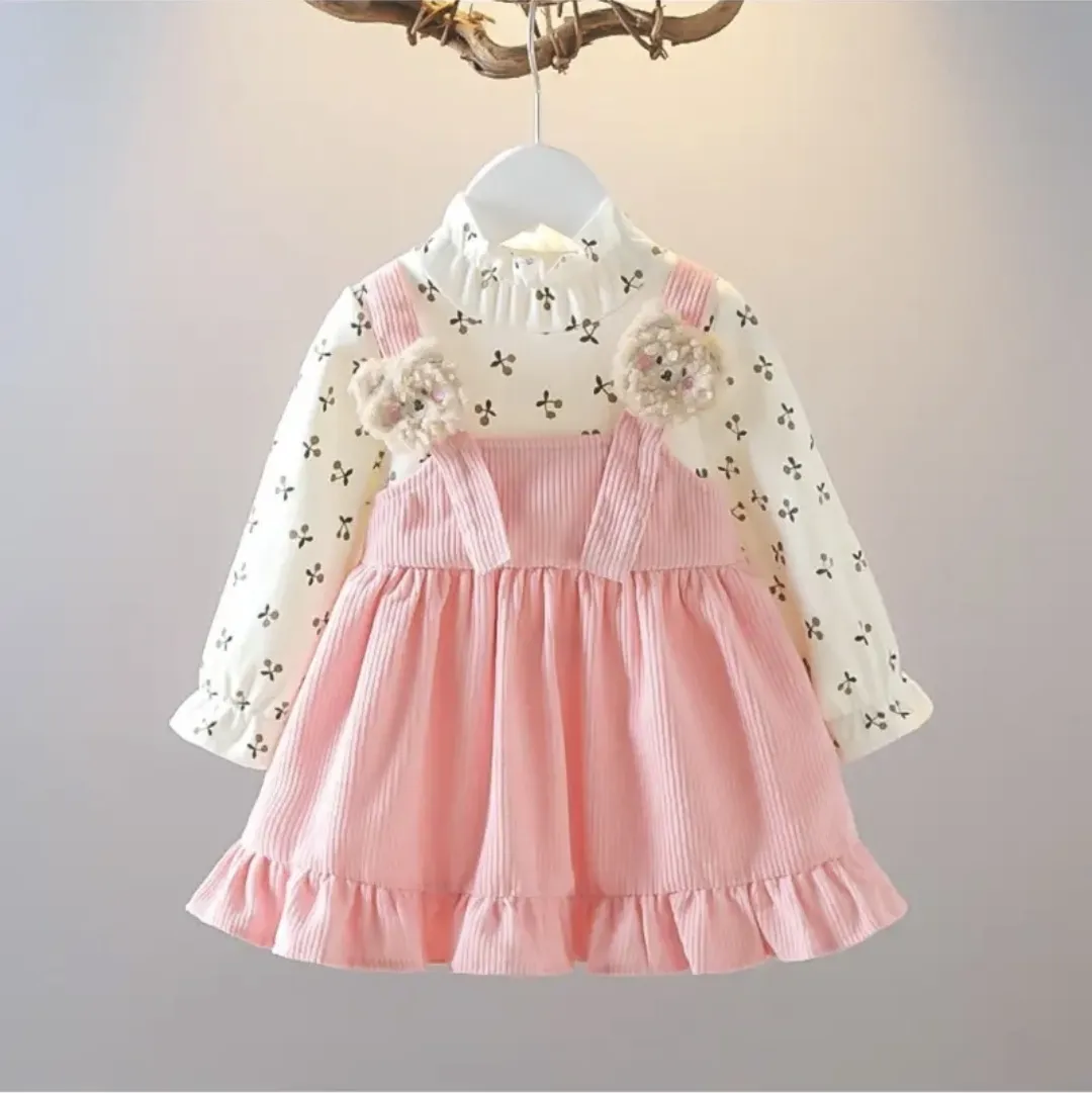 Vestido Casual Para Bebé Niña Encantador