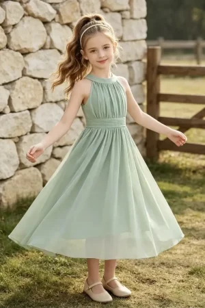 Vestido Para Niña Formal Fresco