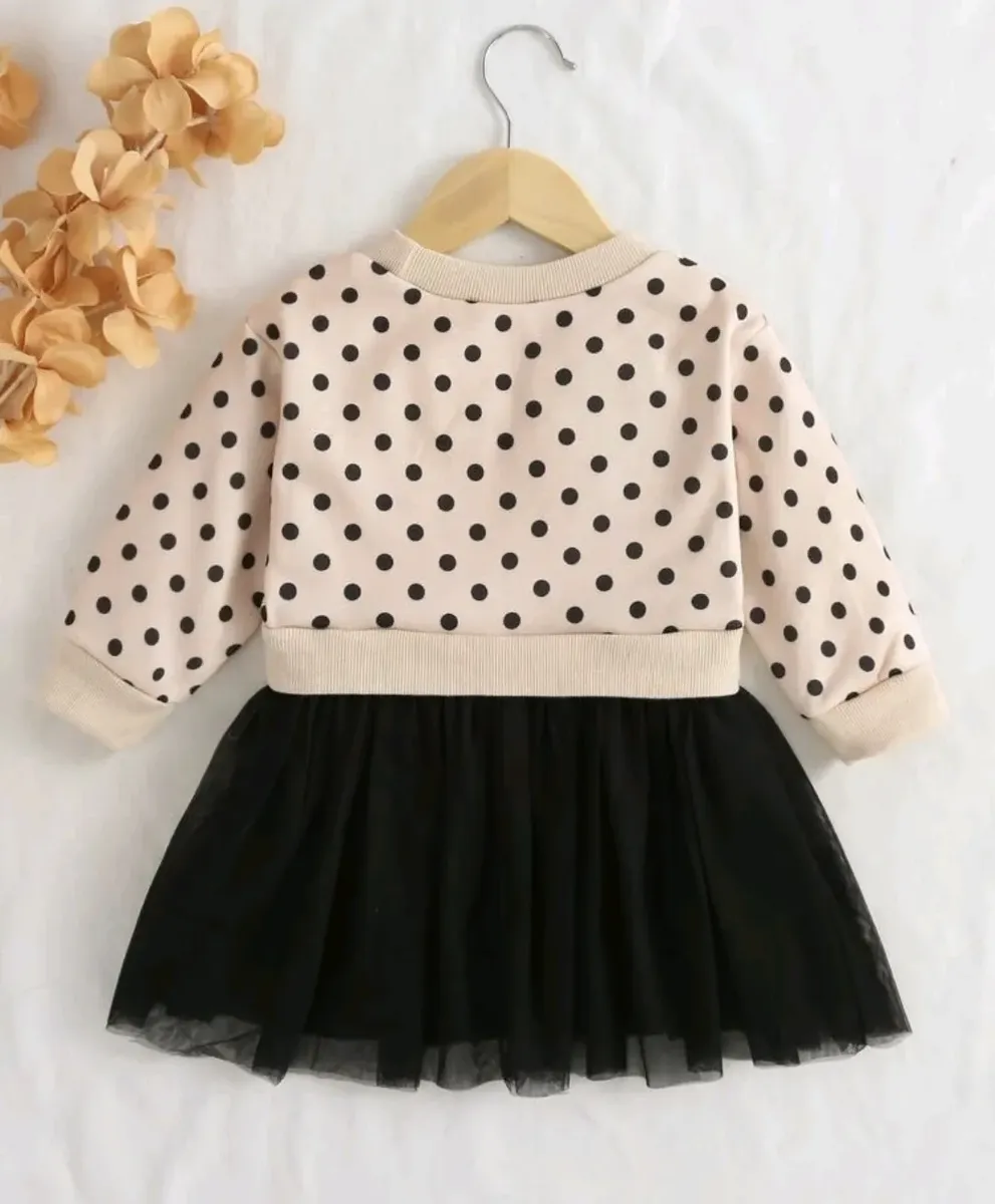 Vestido Bebé Niña Casual Elegante Tutú