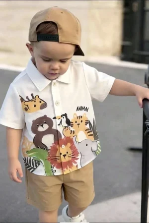 Conjunto Para Bebé Niño Casual