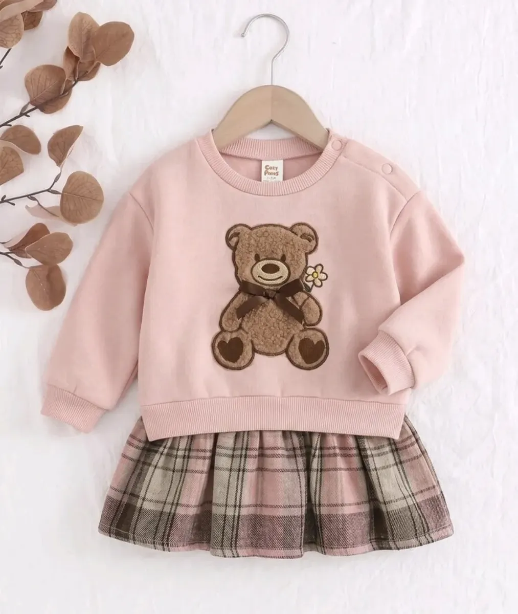 Vestido Bebe Niña Tipo Buzo