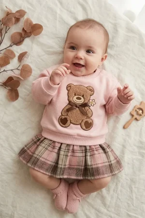 Vestido Bebe Niña Tipo Buzo